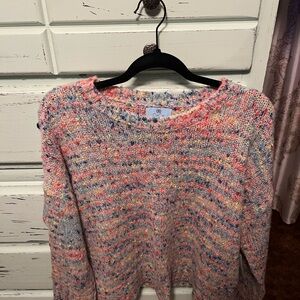 Cece Multicolor Knit Women's Sweater. Size Medium. NWT